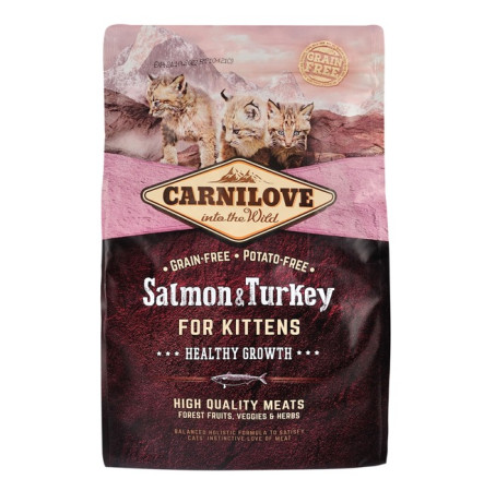 Carnilove Kitten Salmon & Turkey 2 кг